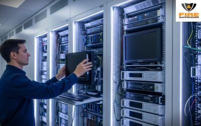 VESDA® Smoke Detection vs Standard Point Detection in Data Centres and Server Rooms